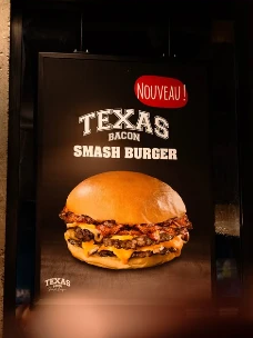 Affiche Nouveau : Texas Bacon Smash Burger
