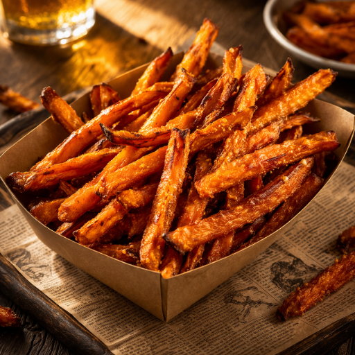 Frite de Patate Douce